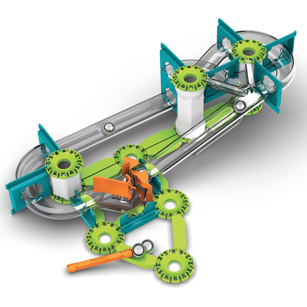 Geomag Mechanics Gravity Recycled Race Track Set 67 Piece Image 3