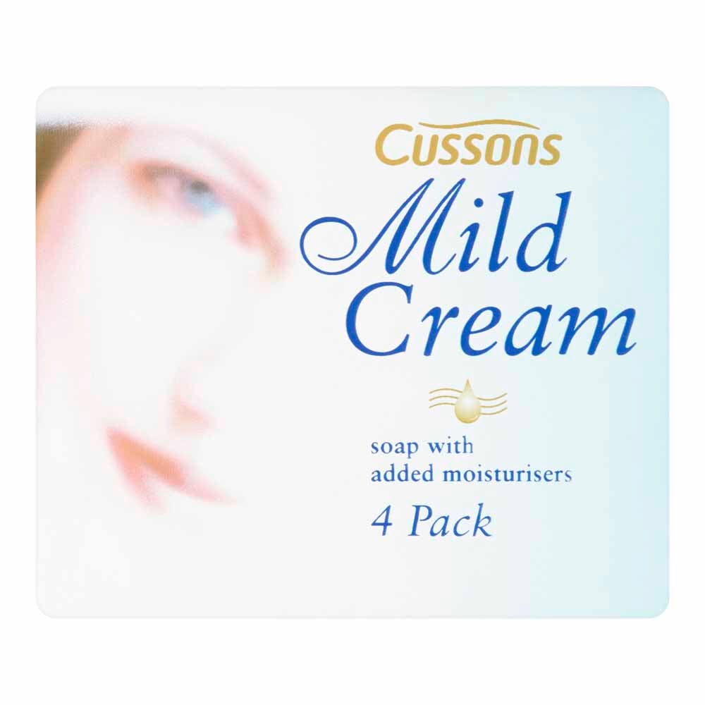 Cussons Mild Cream Soap 90g Case of 9 x 4 Pack Image 2