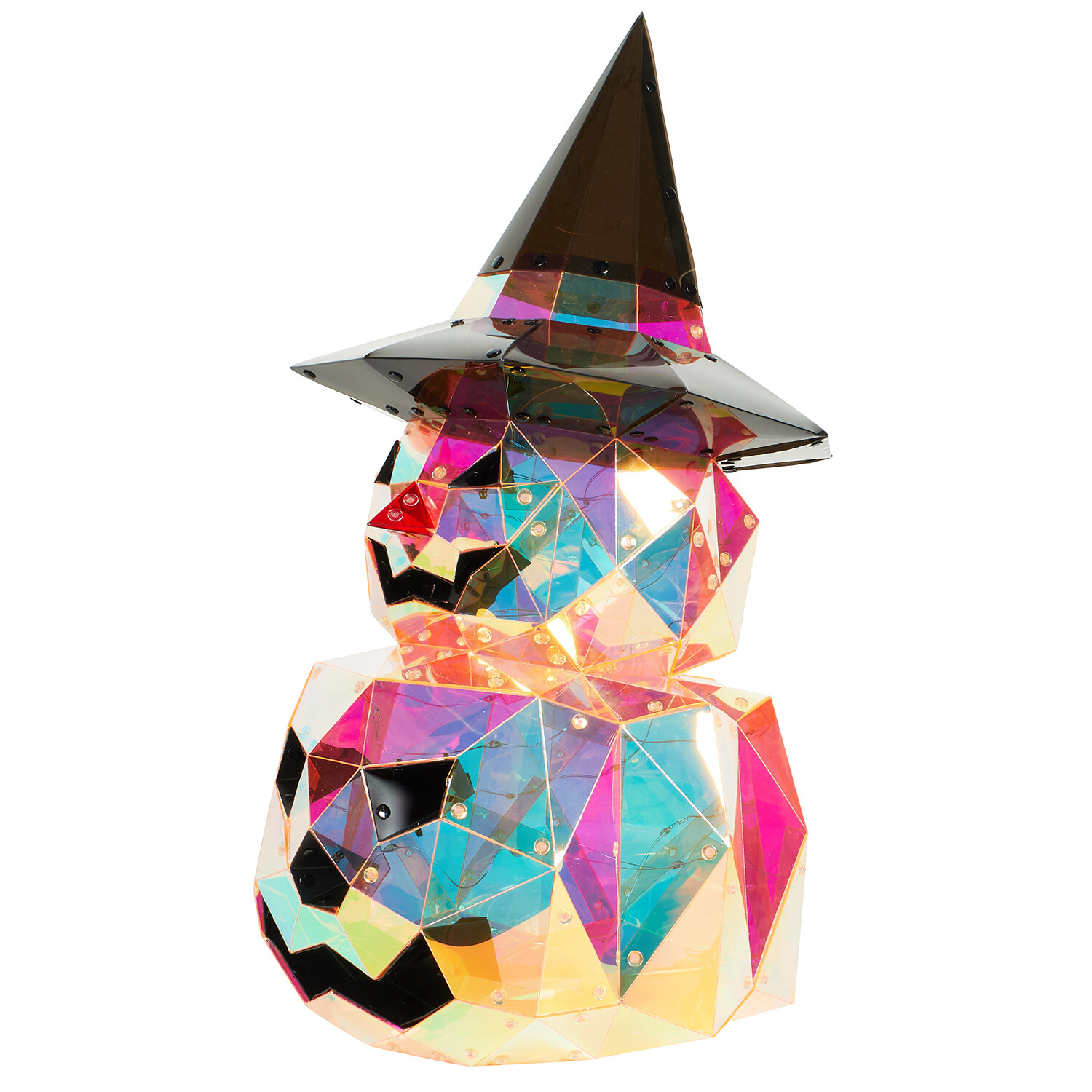 Crystal Effect Stacked Pumpkin Orange Image 2