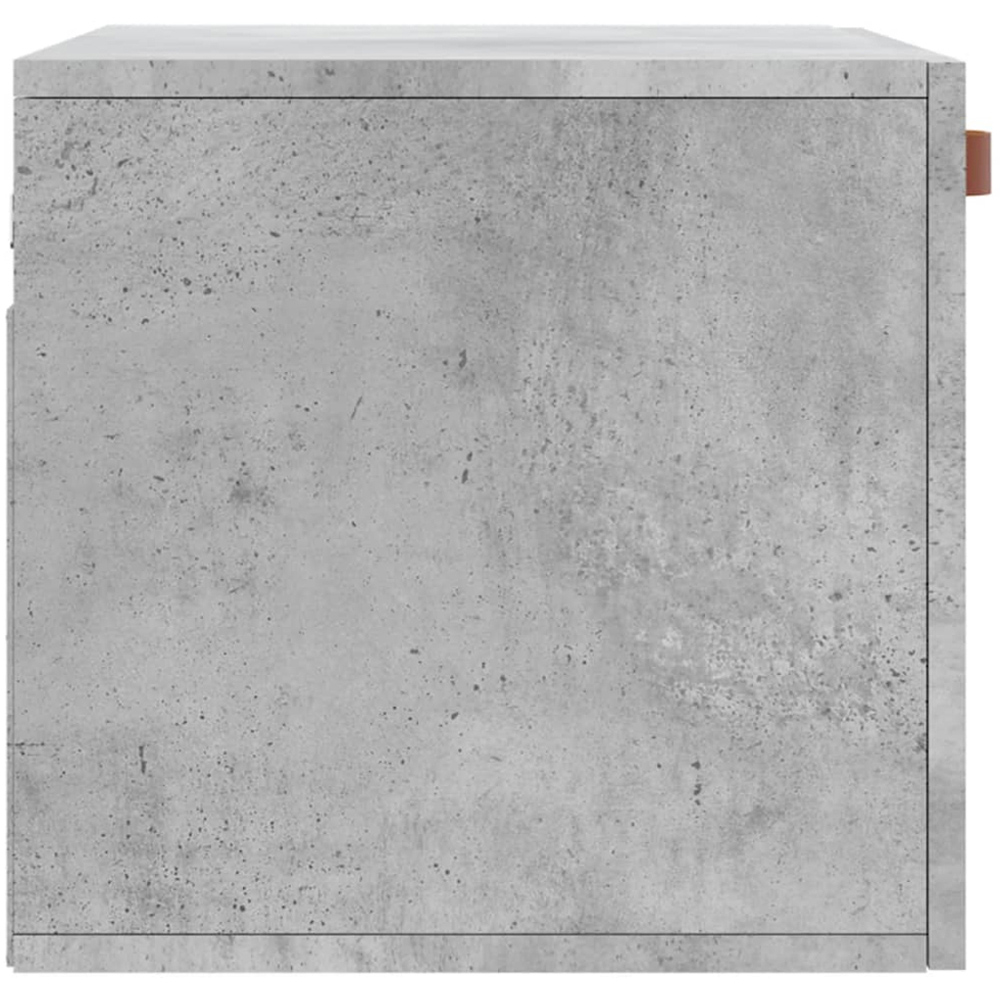 vidaXL 2 Door Concrete Grey Wall Cabinet Image 7