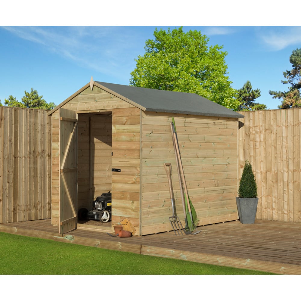 Empire Sheds 9000 5 x 10ft Tongue and Groove Apex Garden Shed Image 2