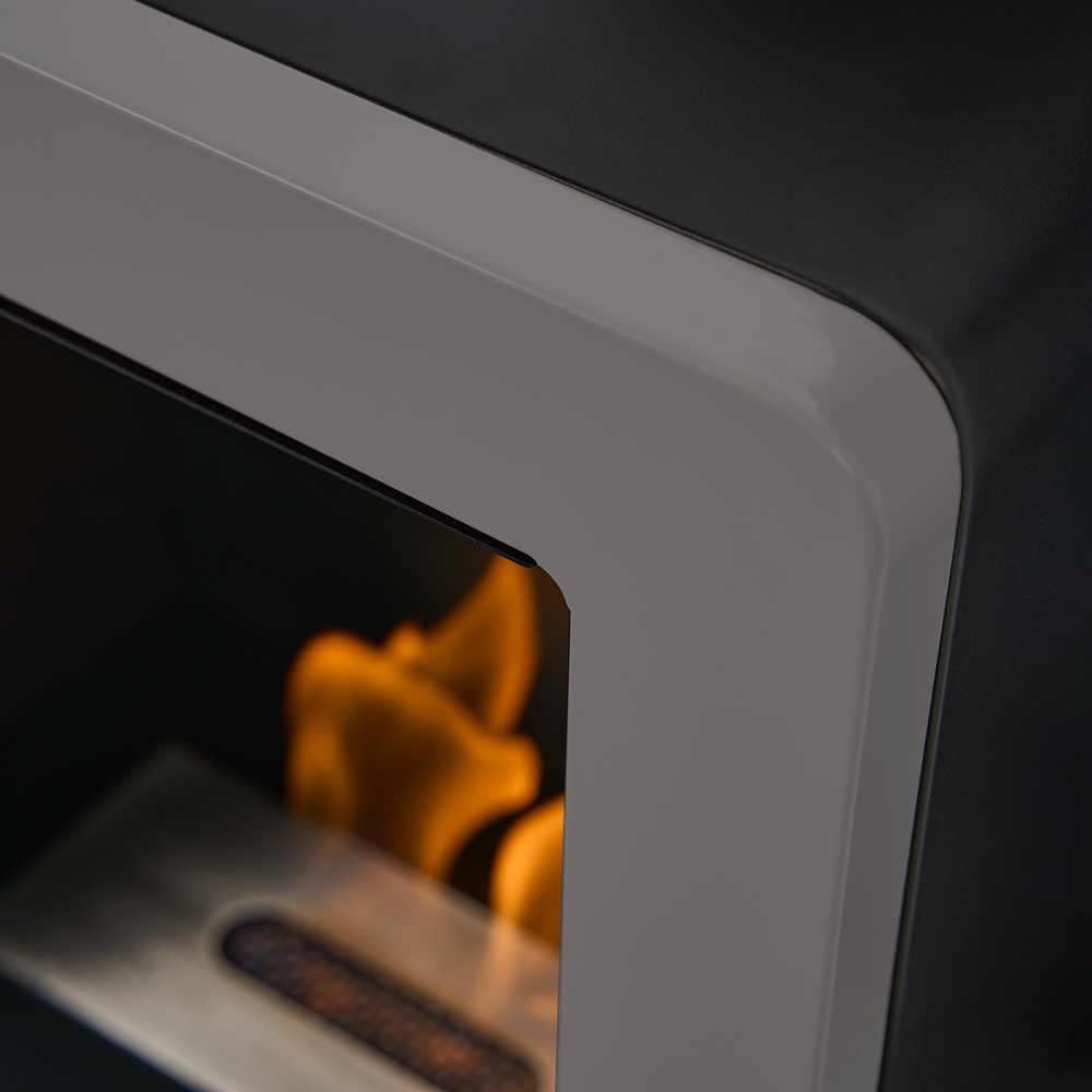 Adam Mira Grey Bio Ethanol Stove 3000W Image 6