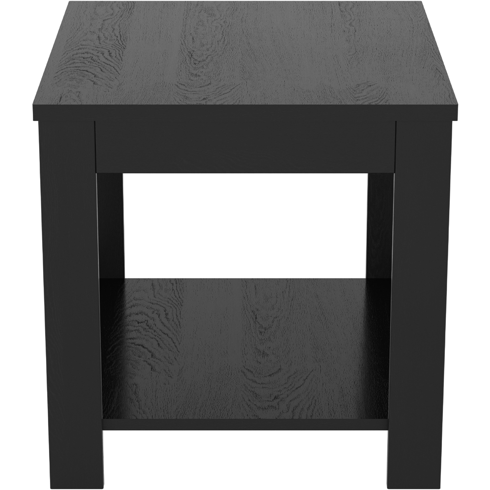 AVF Calibre Black Oak Side Table Image 3