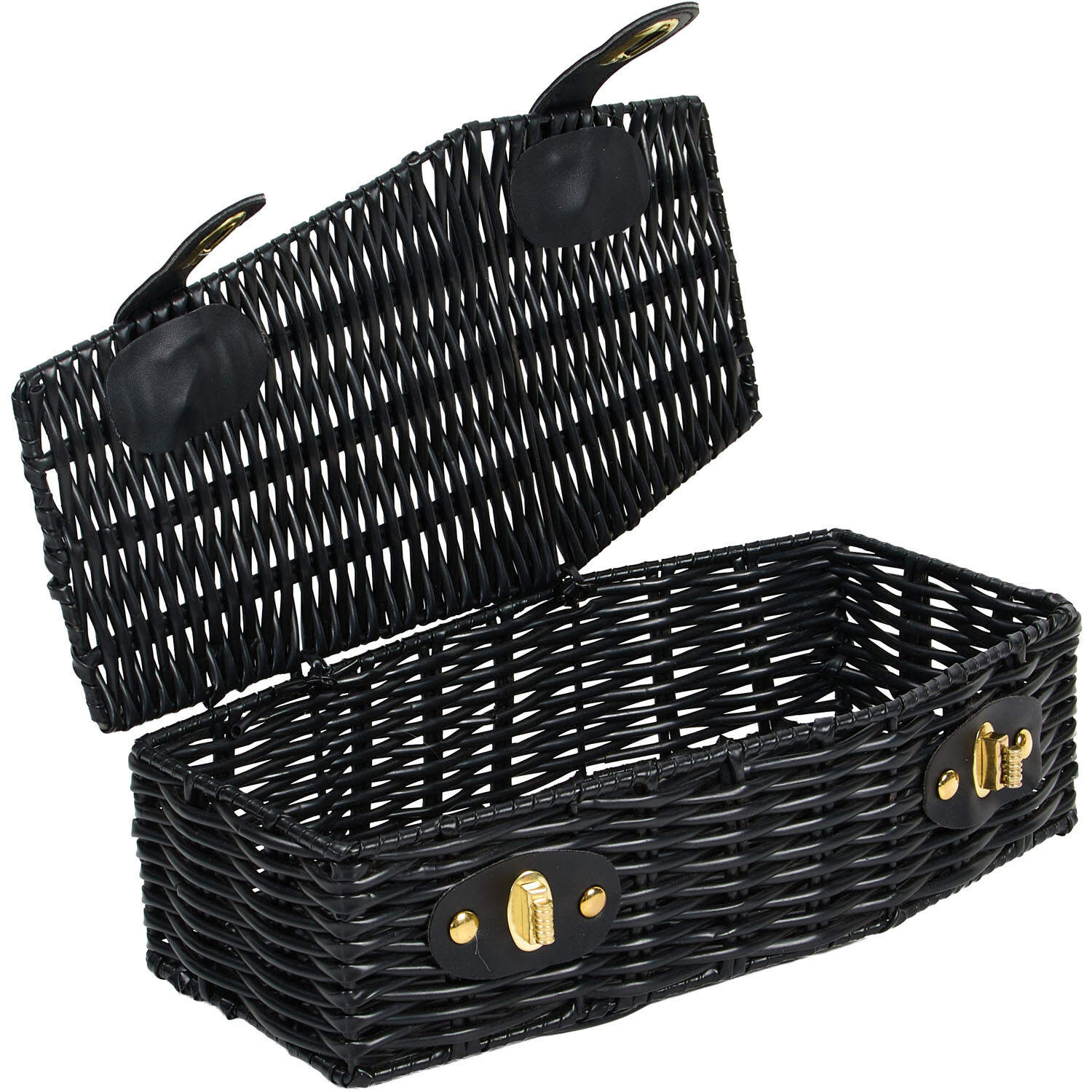 Coffin Shaped Storage Box - Black Image 6