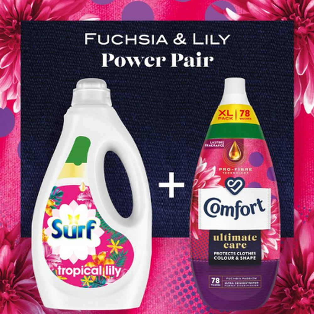 Comfort Ultimate Care Fuchsia Passion Ultra Concentrated Fabric Conditioner 78 Washes 1.178L Image 6