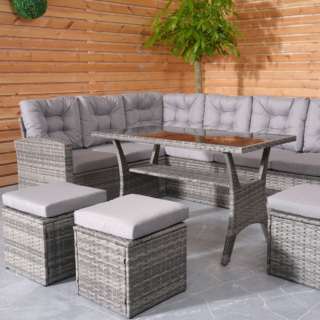 New Jersey Sofa Set - Grey Image 1