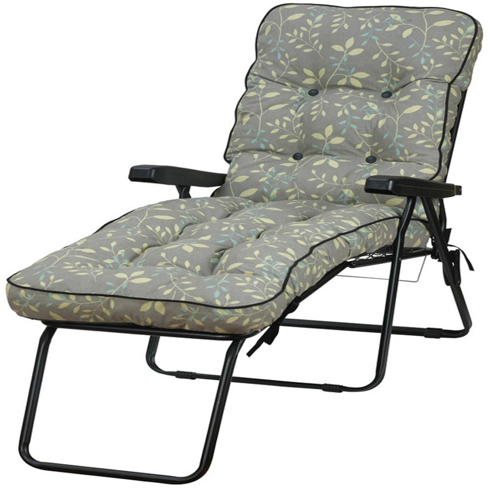 Glendale Deluxe Country Teal Lounger Image 2