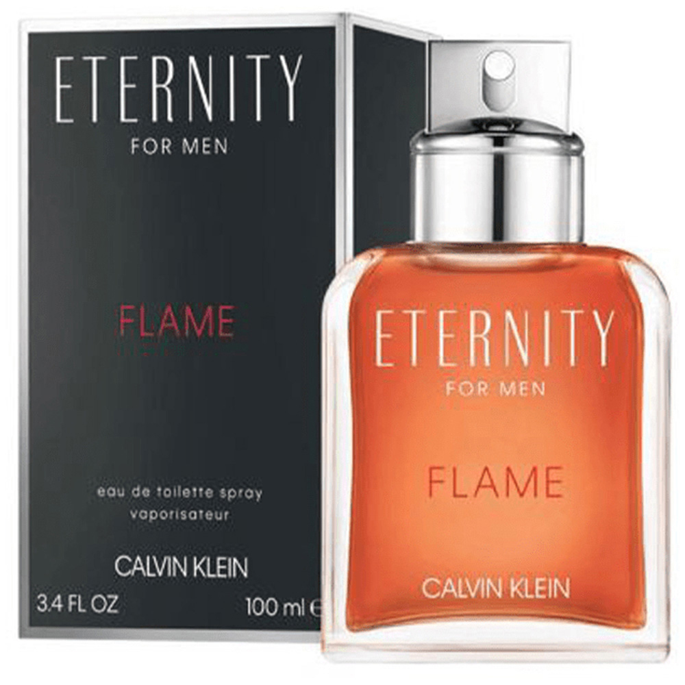 Calvin Klein Eternity Flame Men's Eau De Toilette Spray 100ml Image 2