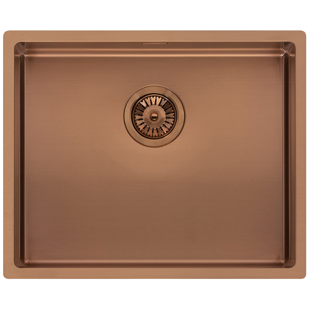 Reginox Miami Copper Square Sink 500 x 400mm Image 1