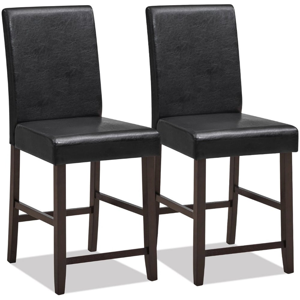 Costway Counter Height Bar Stool Set of 2 Image 2