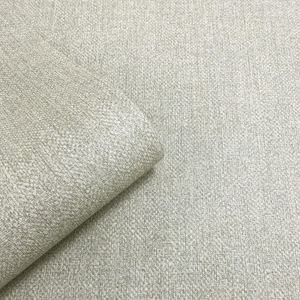 Muriva Venezia Fabric Texture Beige Wallpaper Image 2