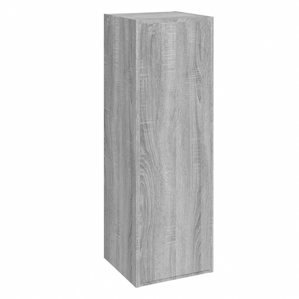vidaXL Single Door Grey Sonoma TV Cabinet Image 2