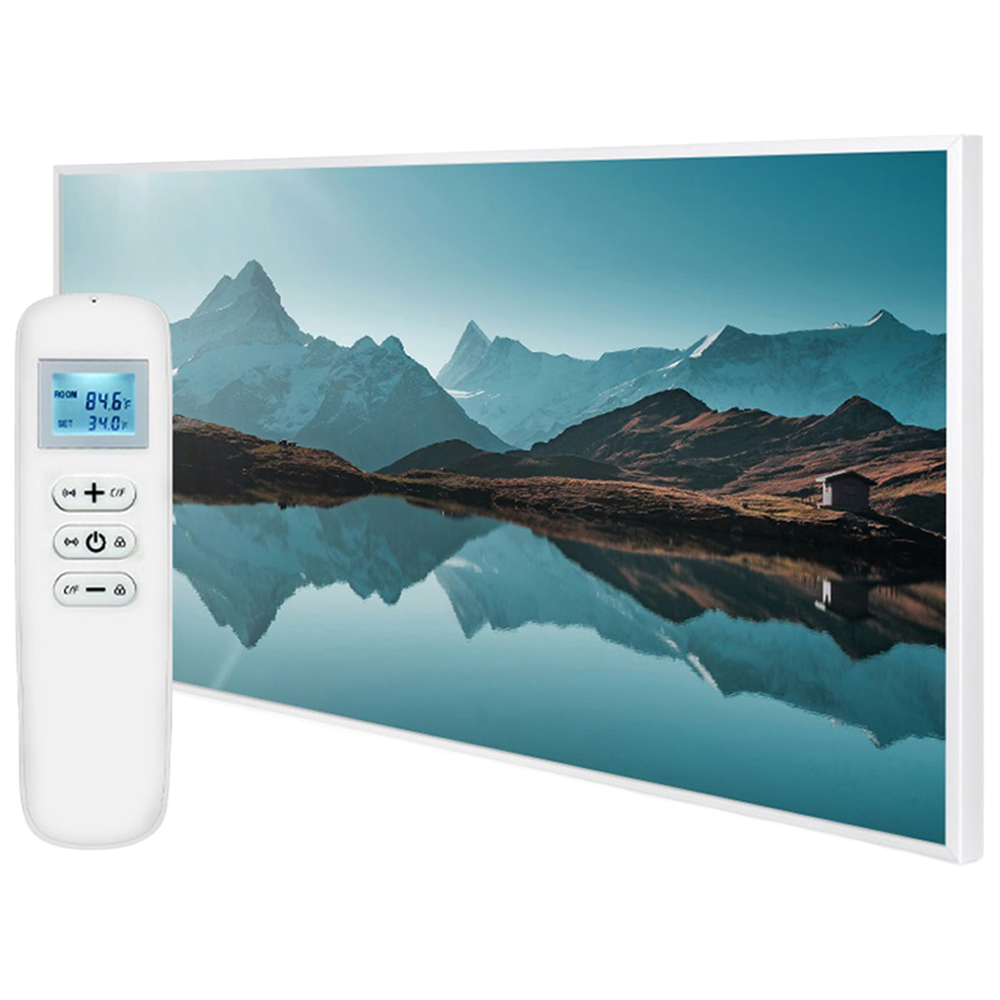 Mirrorstone Nexus Vista Picture Wi-Fi Infrared Heating Panel 580W 595 x 995mm Image 1