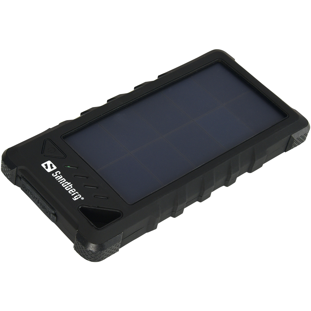 Sandberg Black Outdoor Solar power bank 16000mAh Image 1