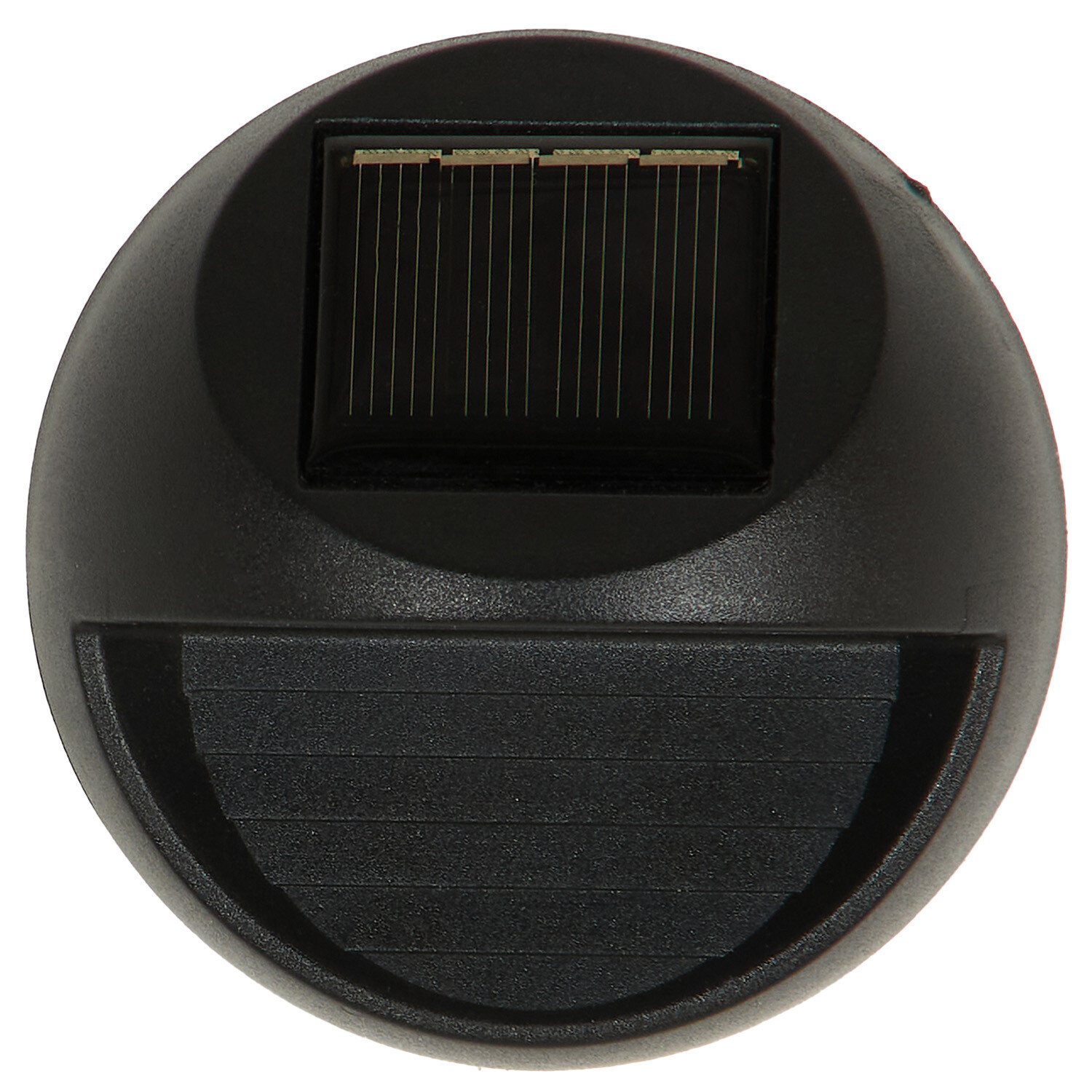 Pack of 4 Augusta Solar Fence Lights - Black Image 1