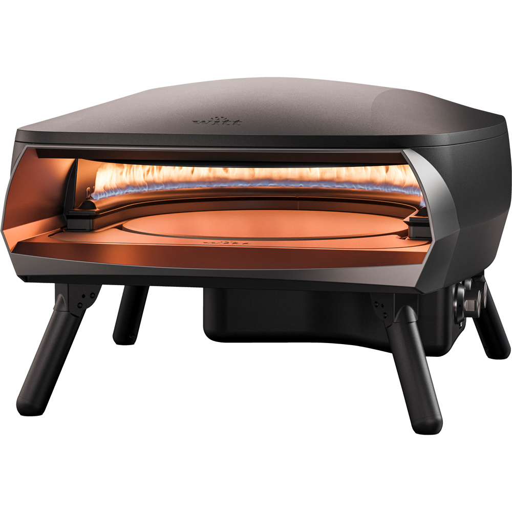 Witt Piccolo Rotante Black Pizza Oven 16 inch Image 1
