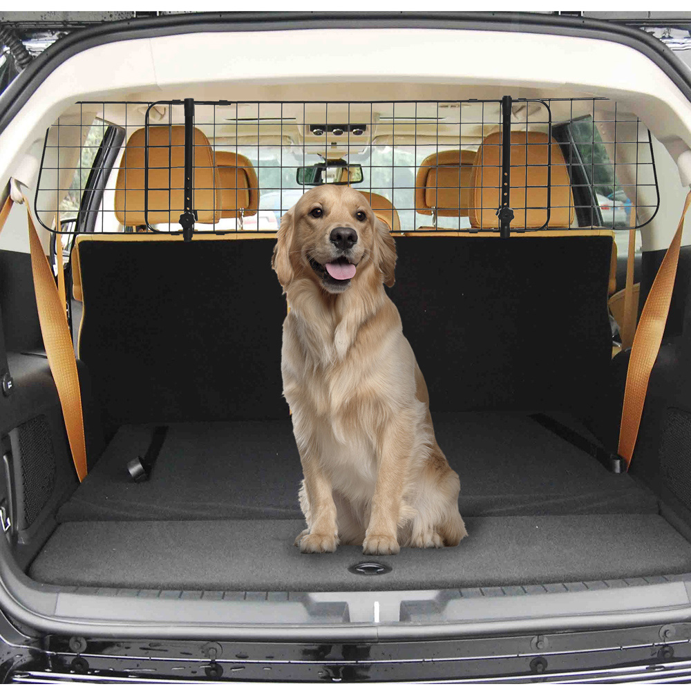 PawHut 91-152cm Adjustable Pet Car Barrier Guard Image 2