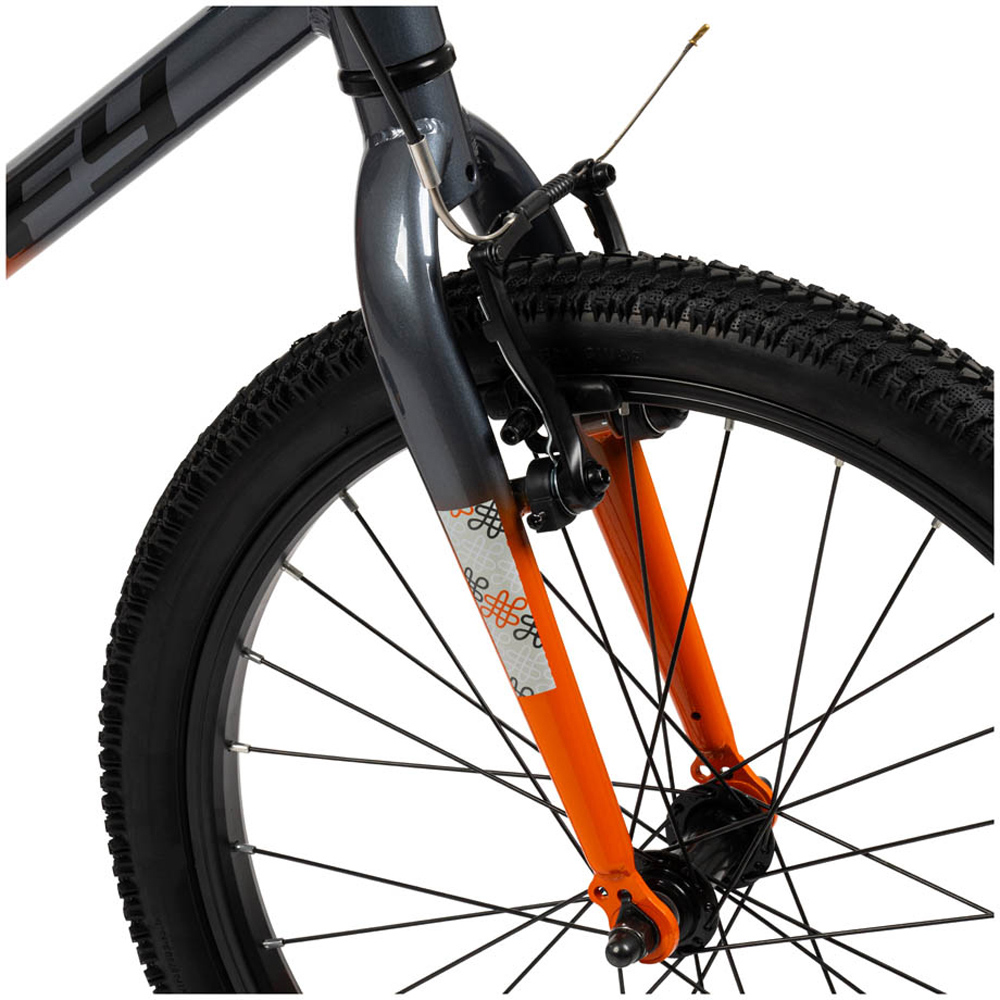 Huffy Literide Kids Single Speed 20 inch Tangerine Orange and Pebble Grey Bike Image 4