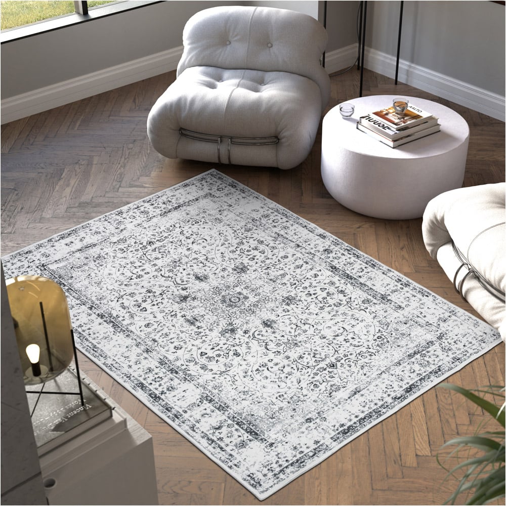 tectake Aliya Washable Rug 230 x 160cm Image 2