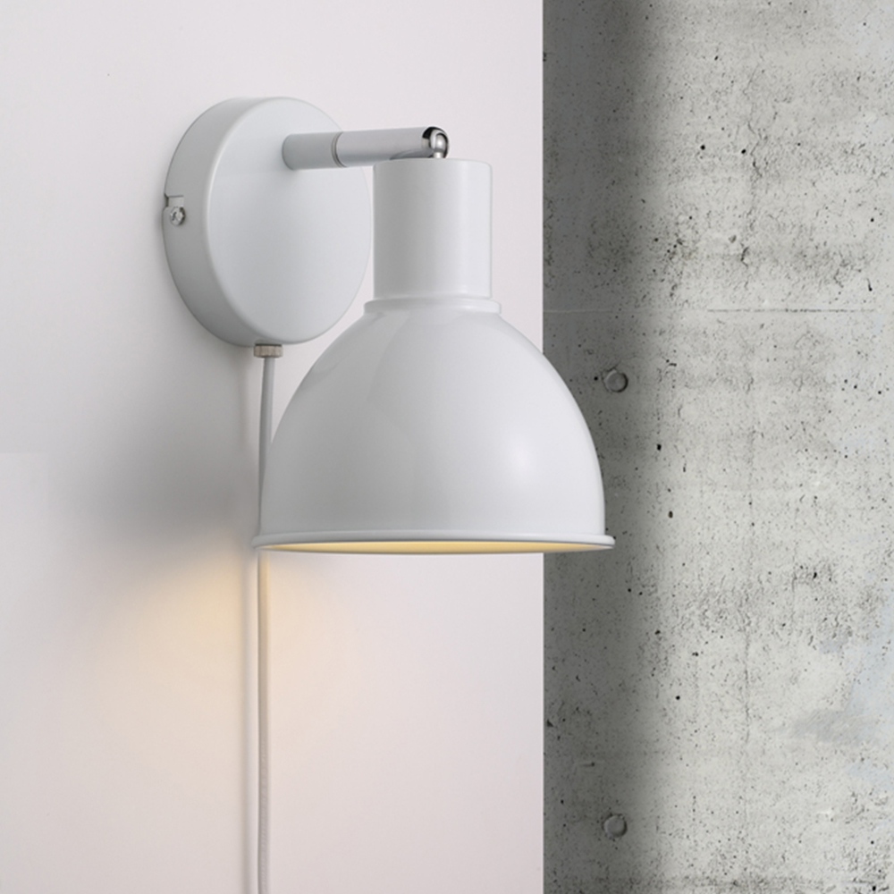 Nordlux Pop White Wall Light Image 2