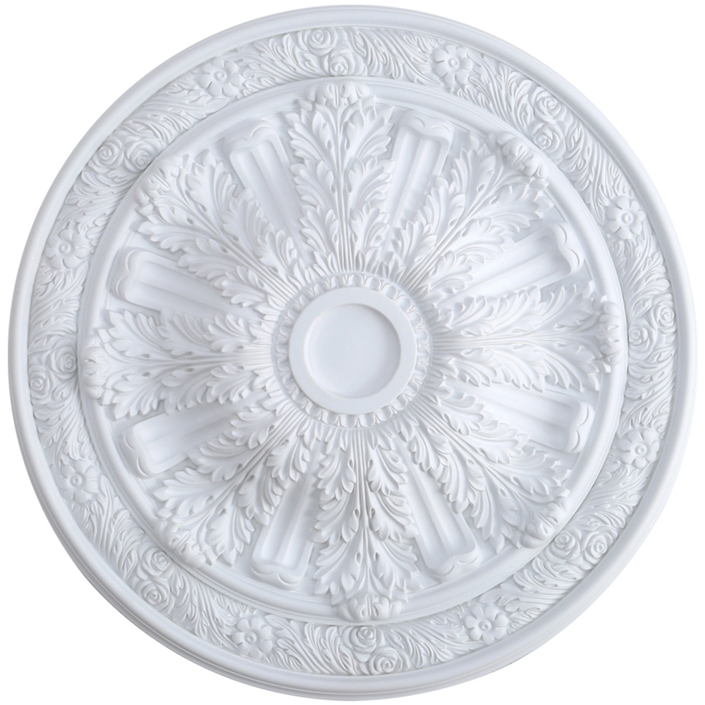 Living and Home Polyurethane Ceiling Medallion 29 inch Image 1