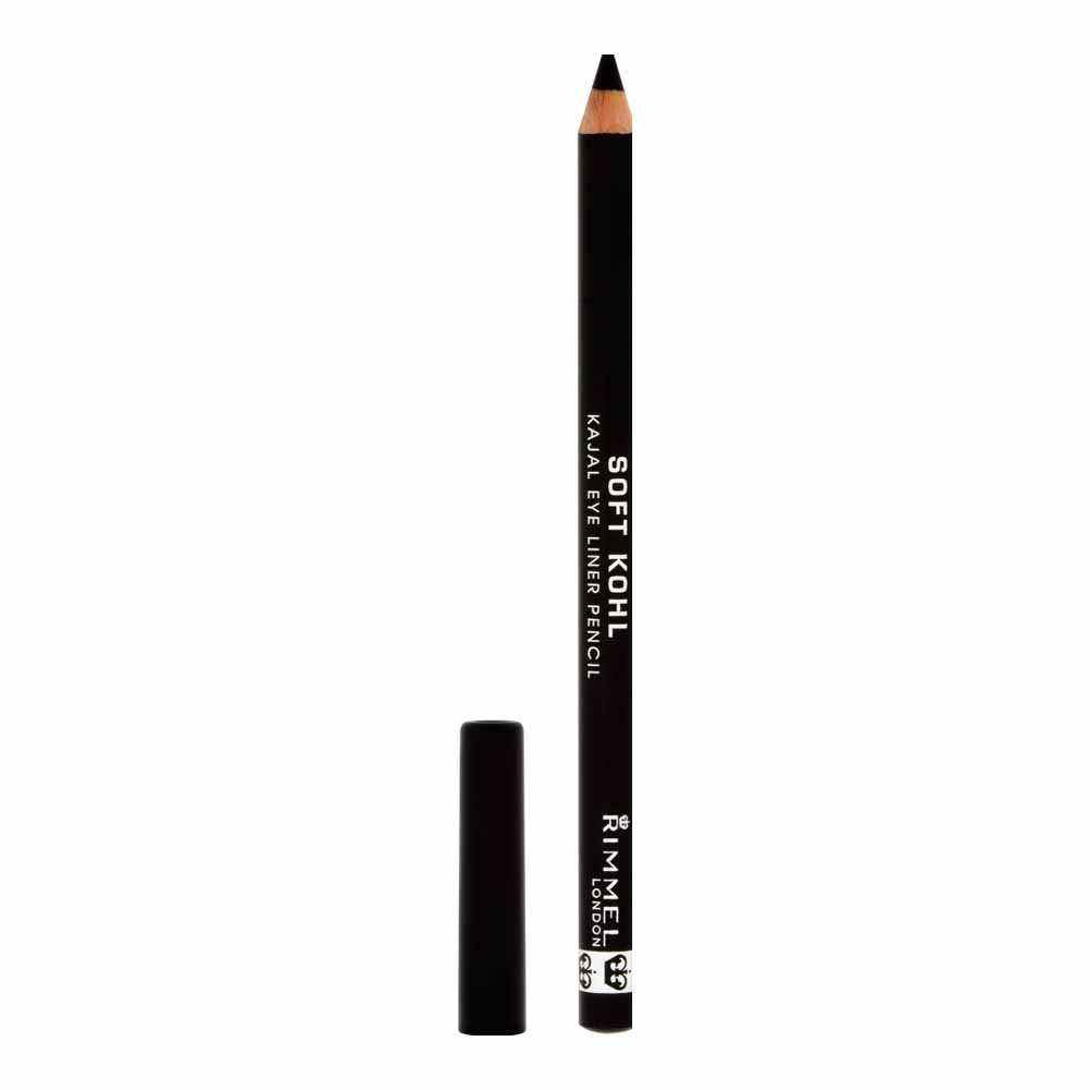 Rimmel Soft Kohl Eyeliner Pencil Jet Black Image 2