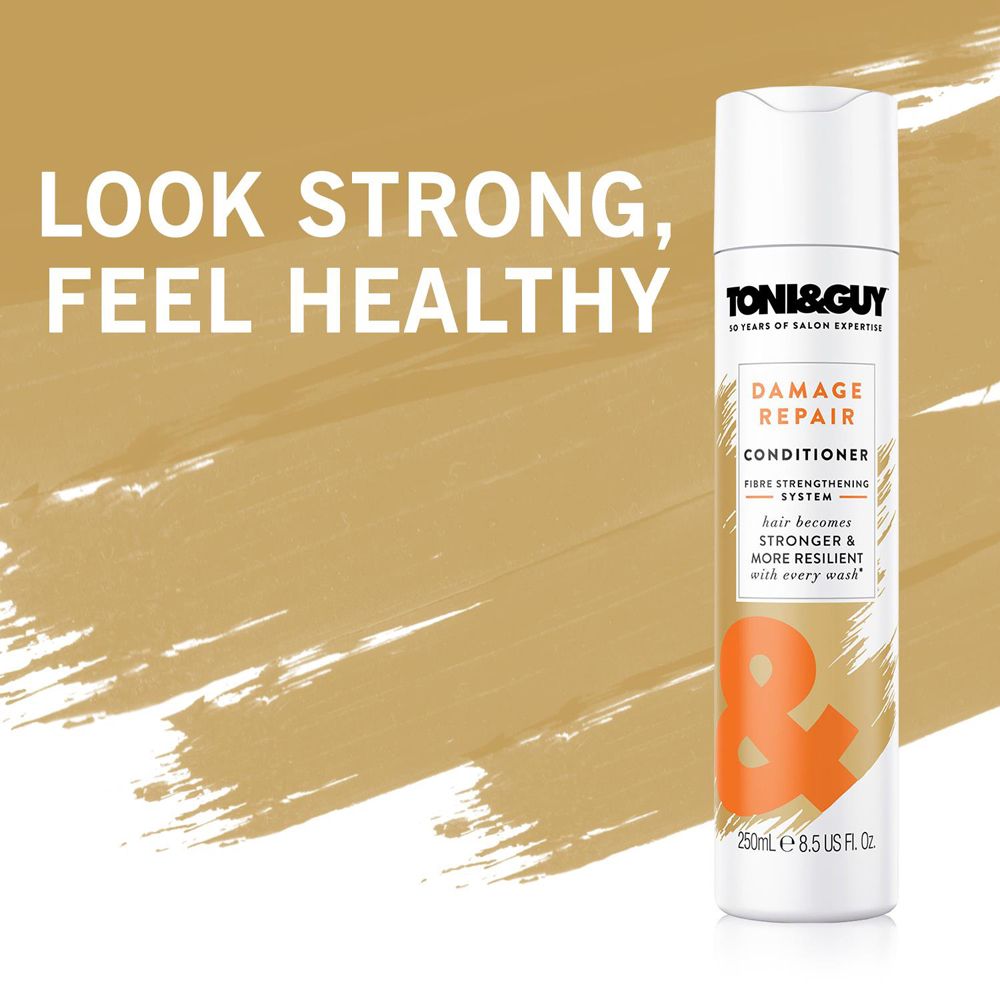 Toni & Guy Damage Repair Conditioner 250ml 3 Pack Image 5