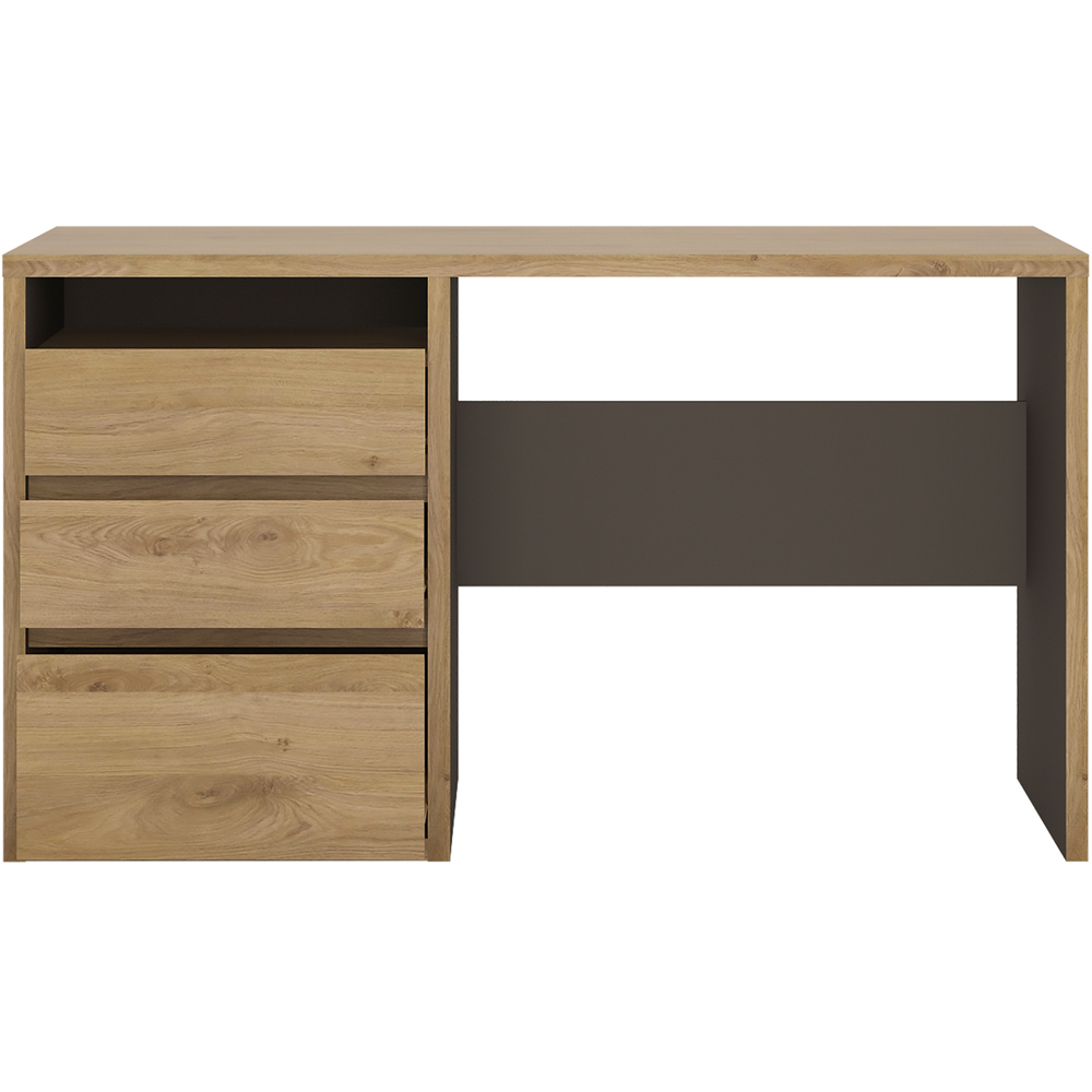 Florence Shetland 3 Drawer Computer Desk Image 4