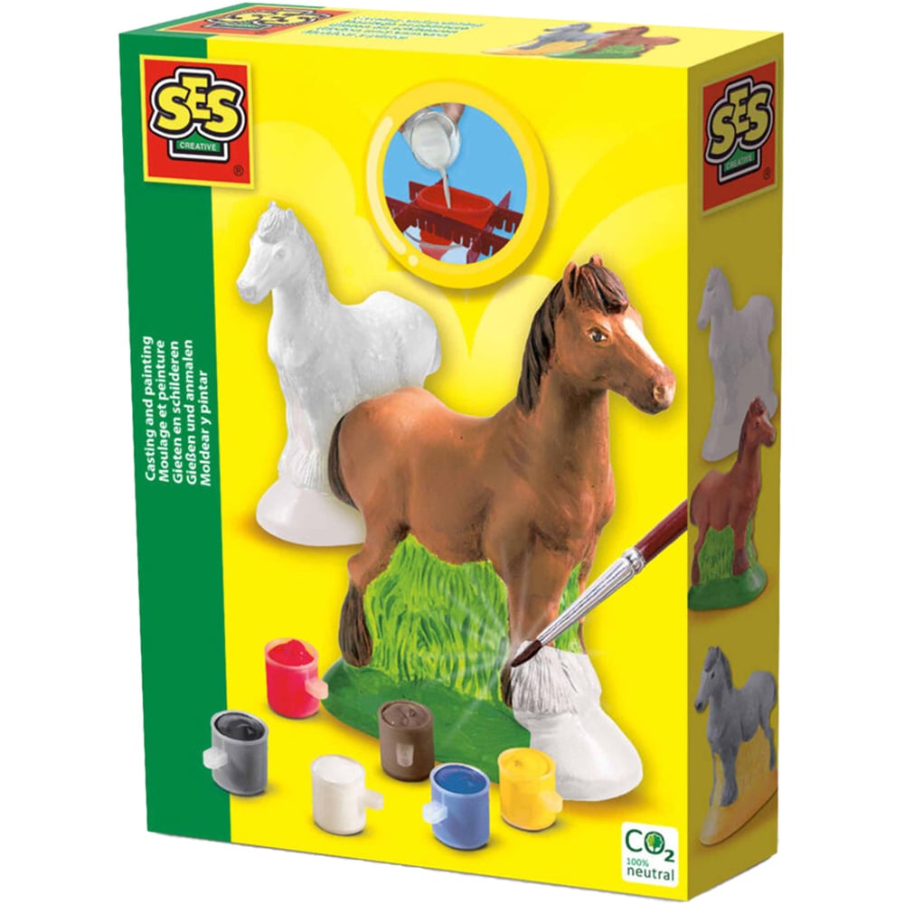 SES Creative Horse Casting and Painting Set Image 1