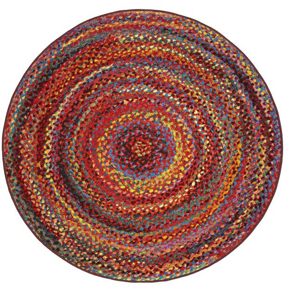 Homemaker Tropico Border Circular Rug 135cm Image 2