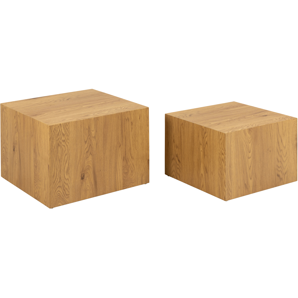 Florence Dice Square Coffee Table Set of 2 Image 2