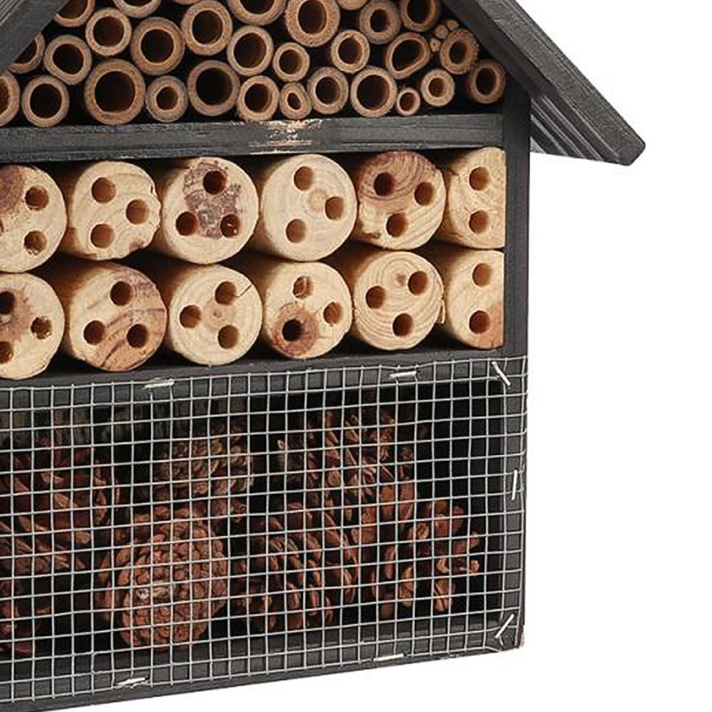 Samuel Alexander Freestanding and Wall Mounted Wooden Insect and Bee House Image 3