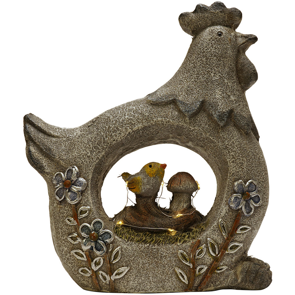 Country Living Chicken Solar Light Image 3