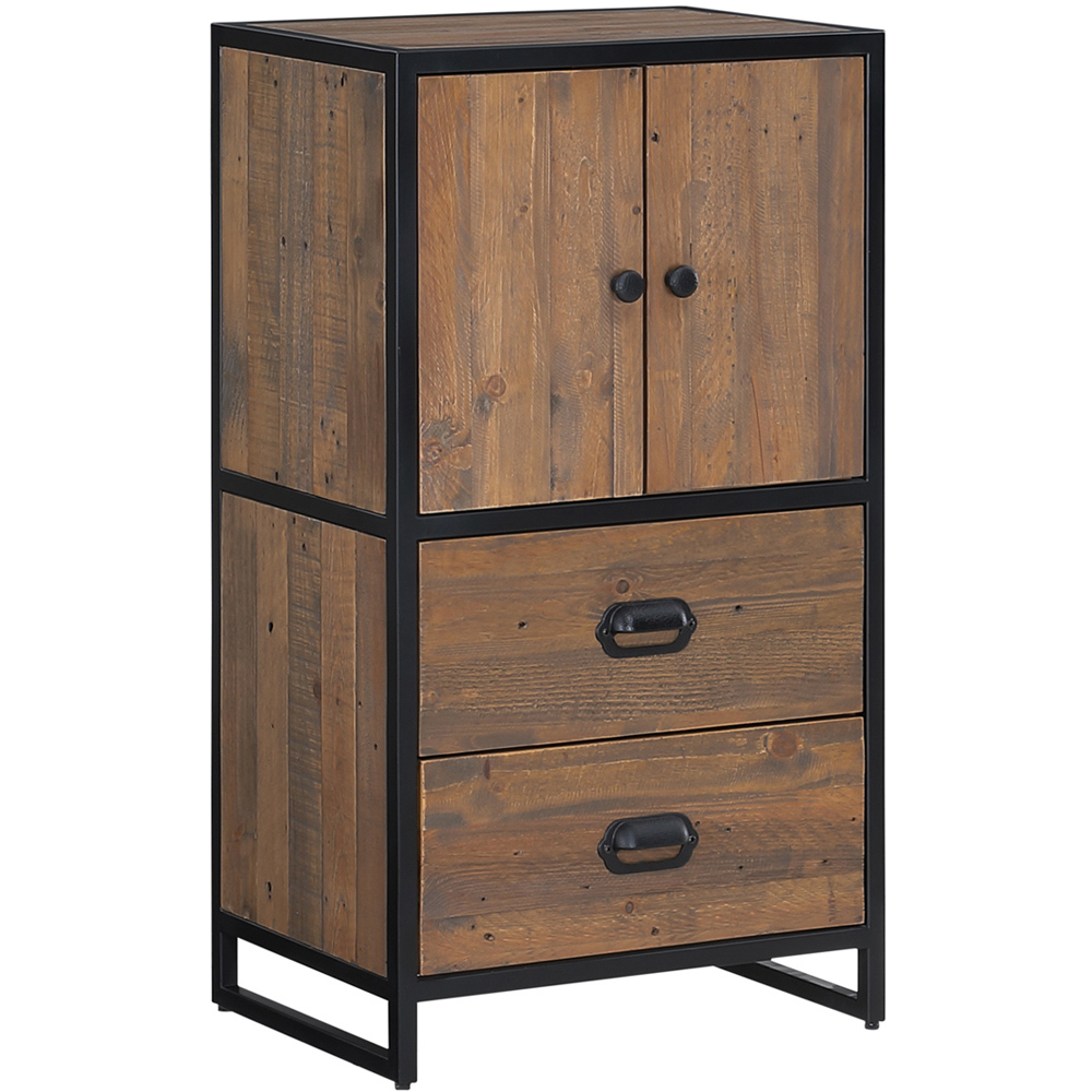 Baumhaus Ooki 2 Door 2 Drawer Modular Medium Cupboard Image 2