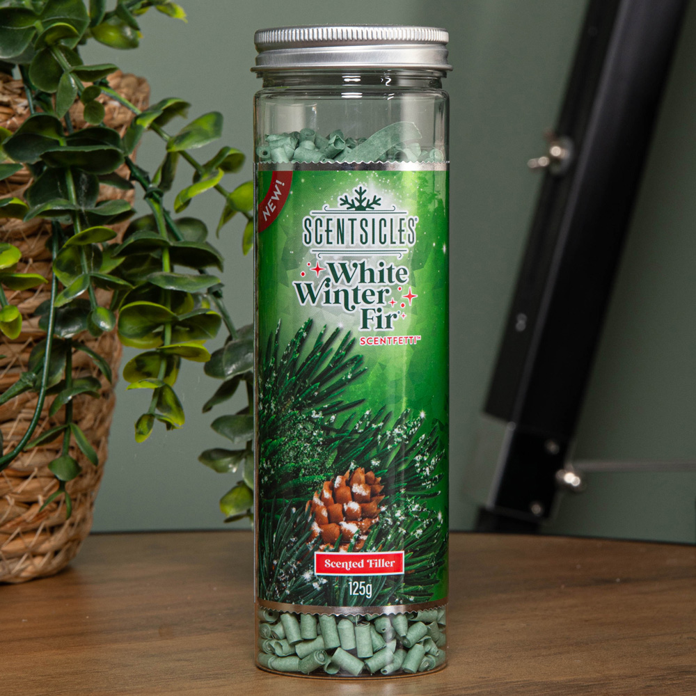 Samuel Alexander White Winter Fir Christmas Scentsicles Scentfetti 125g Image 2