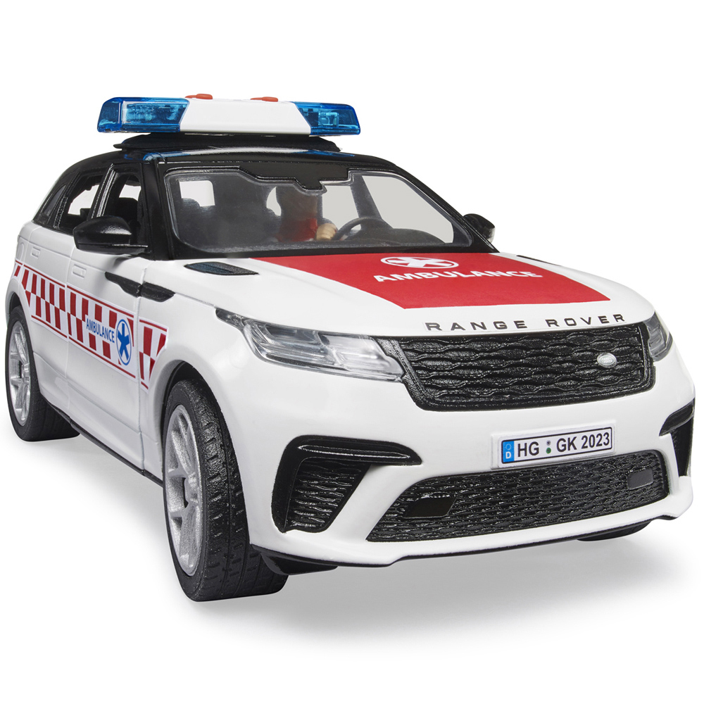 Bruder Range Rover Velar Emergency Vehicle with Driver Figure Image 9