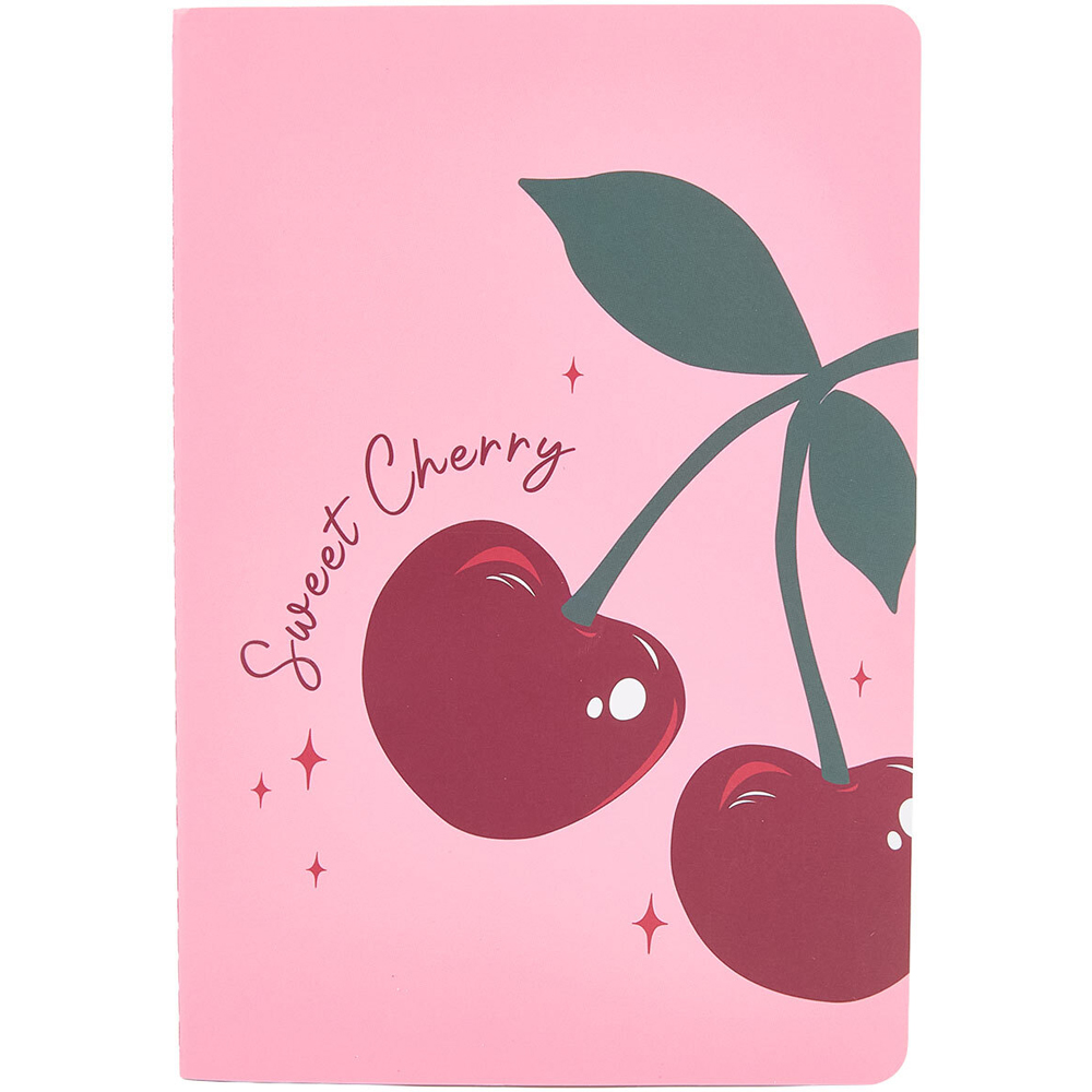 wilko Pack of 3 Cherry Check Notebooks Image 4