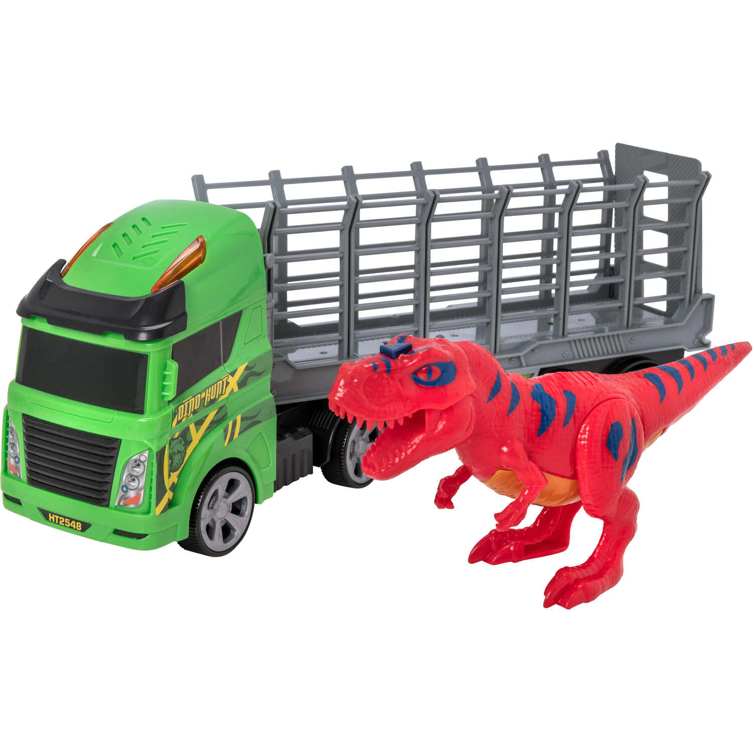 Teamsterz Light and Sound Dinosaur Transporter Toy Image 1