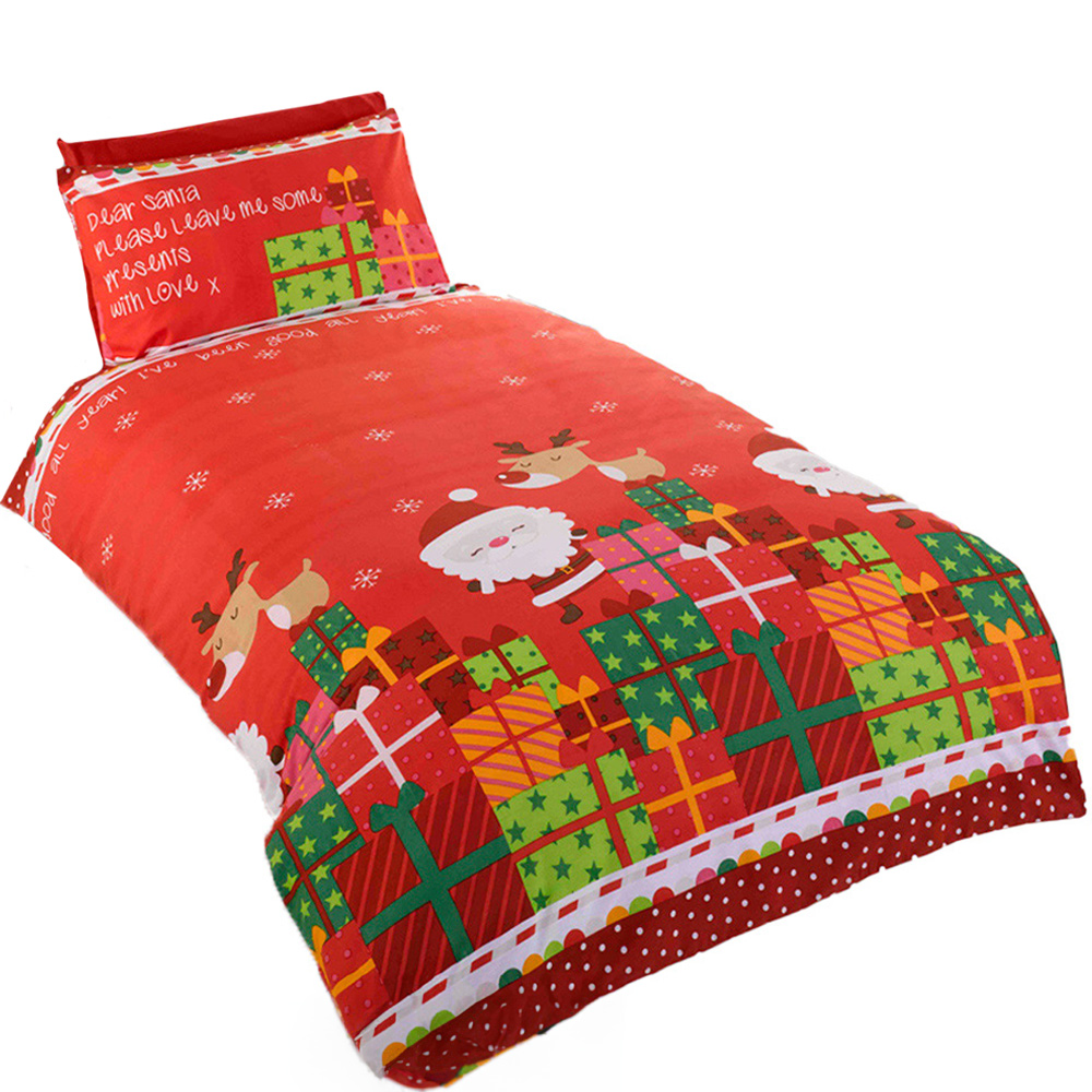 Rapport Home Dear Santa Single Multicolour Duvet Cover Set Image 2