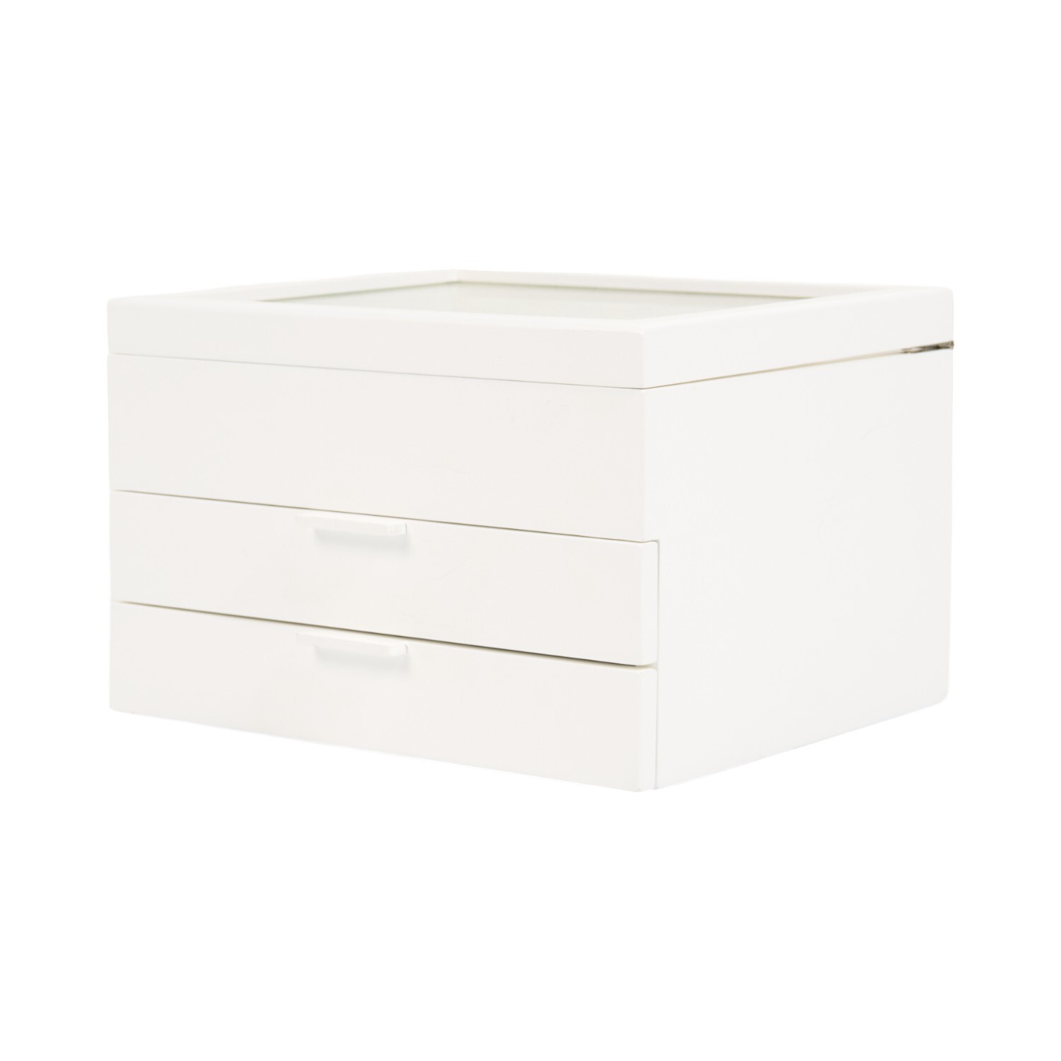 Large Jewellery Box White Image 2