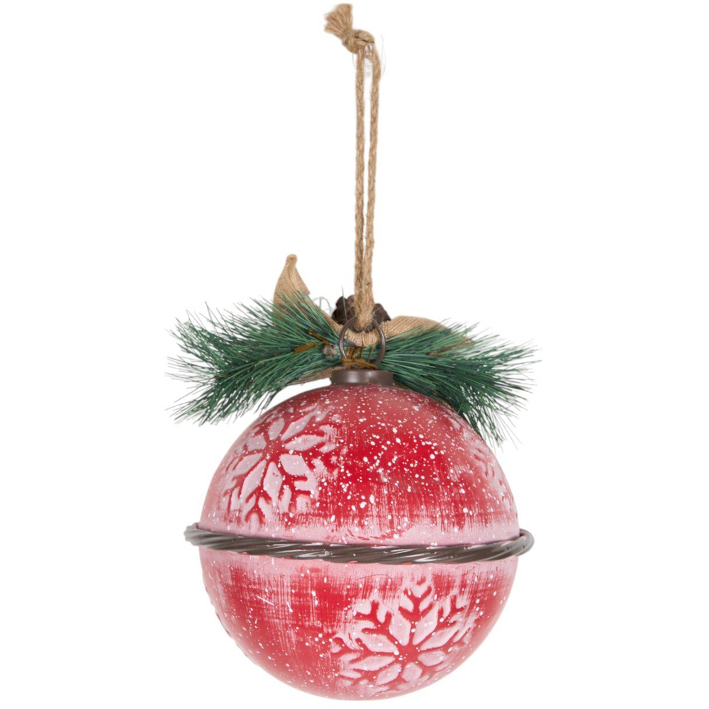 Floristry Hanging Bell Red Image 3