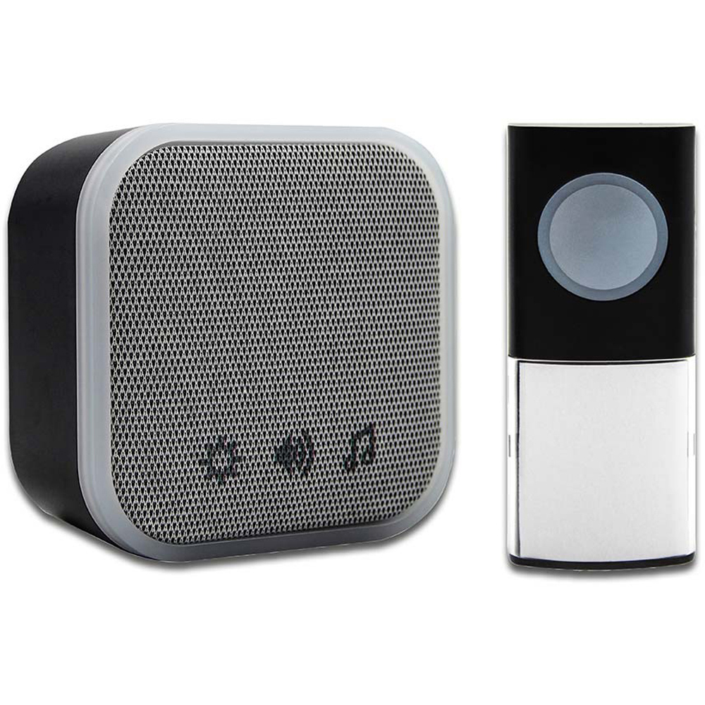 Uni-Com Black Plug In Door Chime Image 4