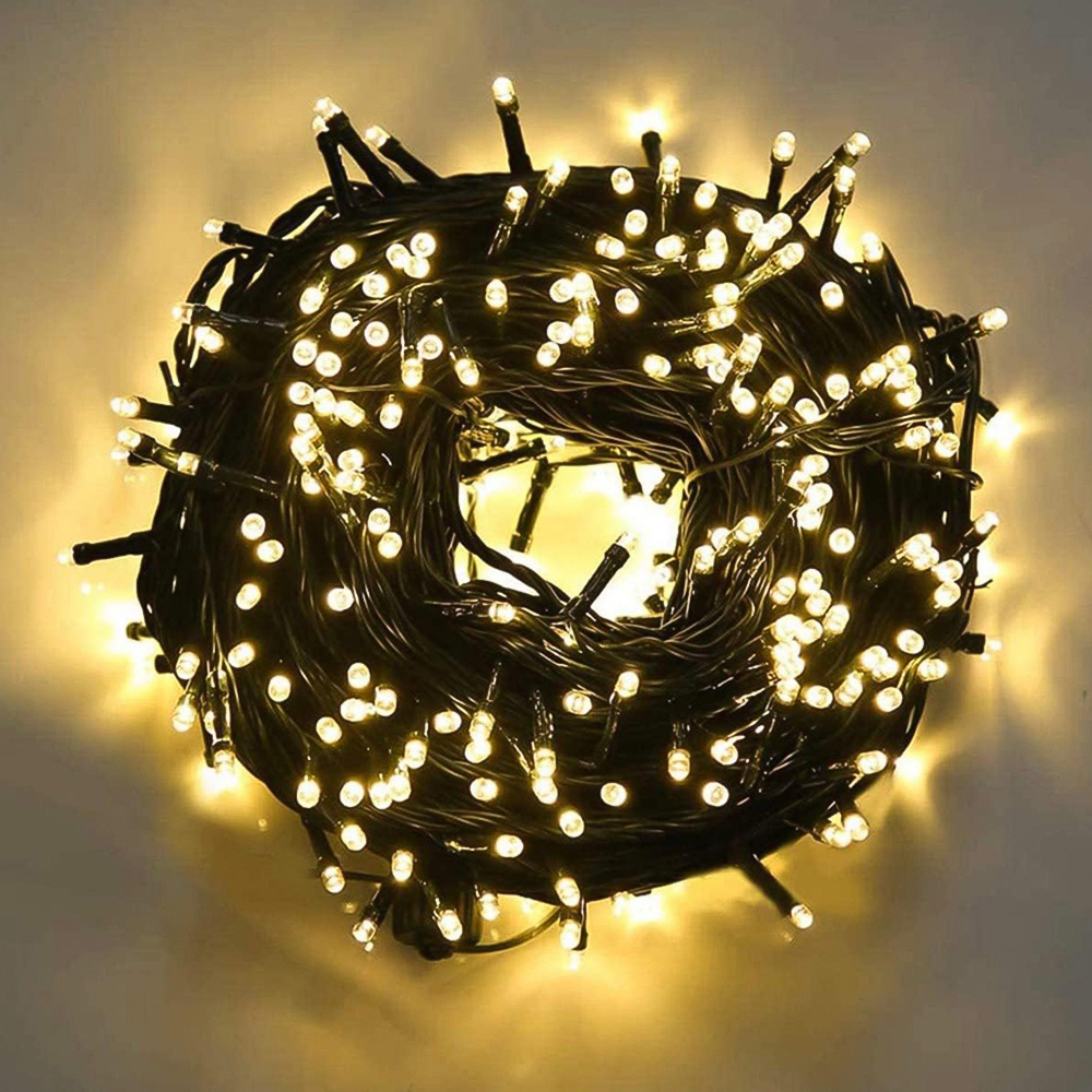 Shatchi 400 Warm White Multifunction LED Fairy String Lights Image 2