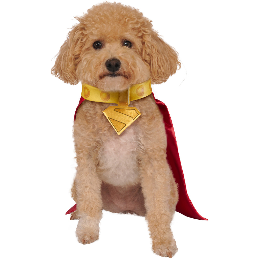 Superman Krypto Pet Cape and Collar Dog Costume Set Medium Image 3
