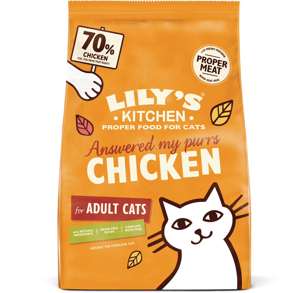 Lily's Kitchen Dry Cat Food Chicken Image 1