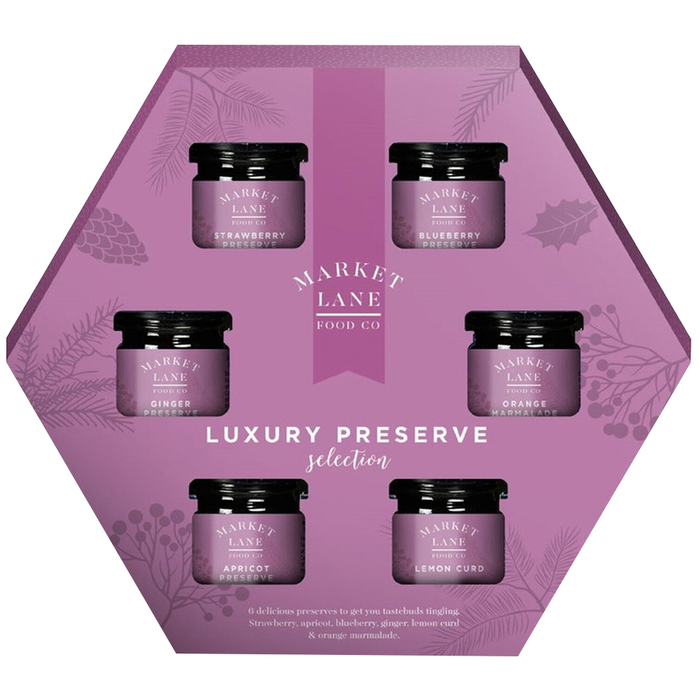 Pack of 6 Market Lane Jam - Purple Image