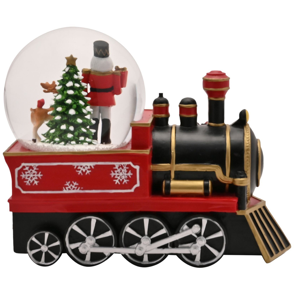 The Christmas Gift Co Steam Train Snow Globe Image 4
