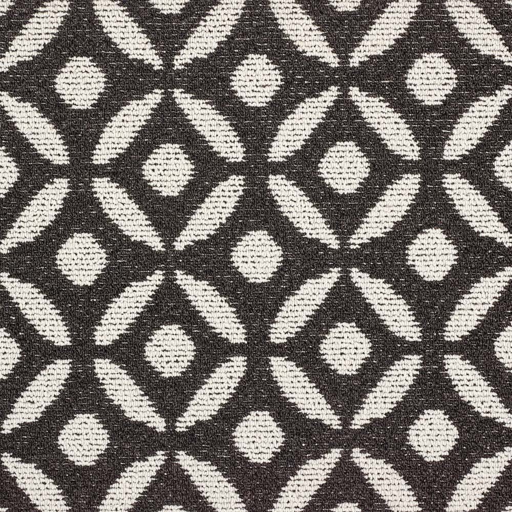 My Mat Charcoal Crescent Stain Resistant Runner 67 x 200cm Image 4