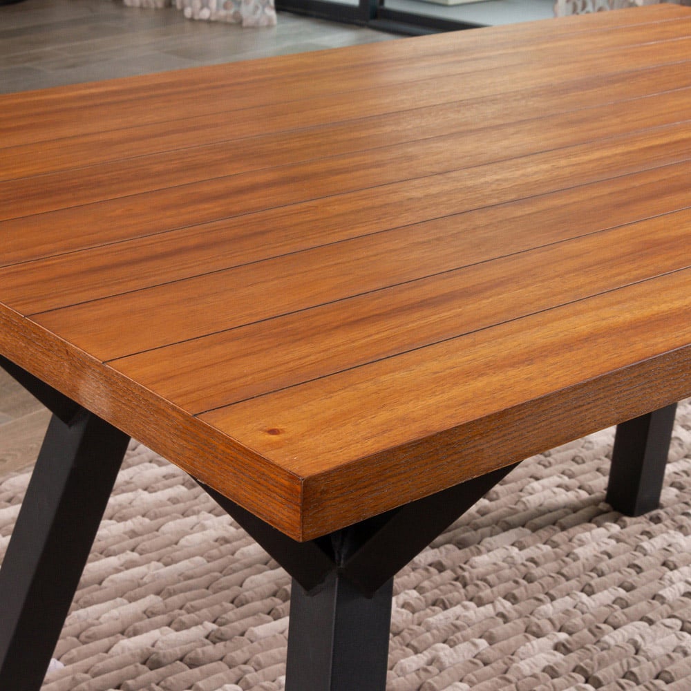 Artemis Home Wooden Veneer Dining Table Image 3