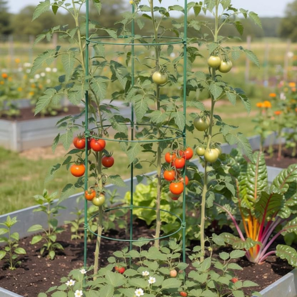 Garden Gear Circular Tomato Support Frame 3 Pack Image 2